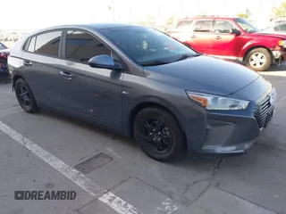 2019 Hyundai Ioniq Blue with VIN KMHC65LC6KU179800, listed as a IAAI auction lot 42196370 with 160,154 mi miles and . Bid and sale history available at DreamBid. Image 1.