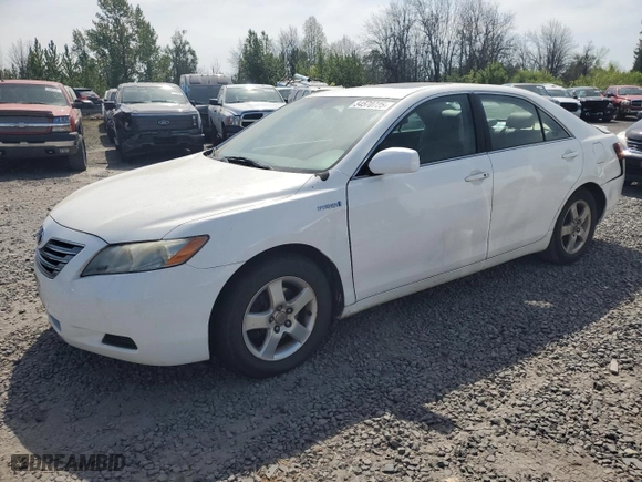 2009 Toyota Camry Hybrid with VIN JTNBB46K793050078, listed as a Copart auction lot 54570725 with 165,721 mi miles and Clean Title. Bid and sale history available at carsss.com. Image 1.