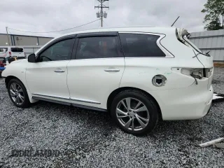 2015 Infiniti QX60 with VIN 5N1AL0MM9FC558652, listed as a Copart auction lot 56962205 with 129,883 mi miles and Salvage title. Bid and sale history available at DreamBid. Image 2.