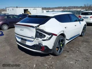 2023 Kia EV6 GT with VIN KNDC5DLEXP5092471, listed as a IAAI auction lot 41810782 with 32,557 mi miles. Bid and sale history available at carsss.com. Image 6.