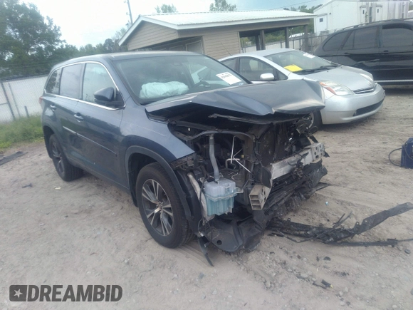 2018 Toyota Highlander LE with VIN 5TDBZRFH6JS800526, listed as a IAAI auction lot 42042575 with 129,208 mi miles and . Bid and sale history available at DreamBid. Image 1.