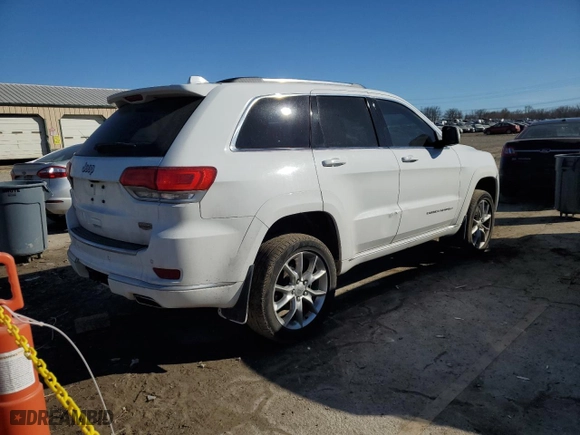 2015 Jeep Grand Cherokee Summit with VIN 1C4RJFJG9FC230372, listed as a Copart auction lot 46185415 with 144,242 mi miles and Salvage Title. Bid and sale history available at carsss.com. Image 3.
