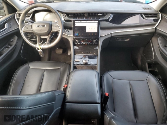 2024 Jeep Grand Cherokee with VIN 1C4RJYB66RC681295, listed as a Copart auction lot 49209175 with 17,334 mi miles and Salvage title. Bid and sale history available at DreamBid. Image 8.