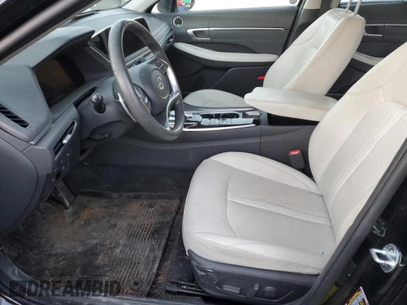 2020 Hyundai Sonata Hybrid Limited with VIN KMHL54JJ6LA009146, listed as a Copart auction lot 38169564 with Not Provided miles. Bid and sale history available at carsss.com. Image 7.