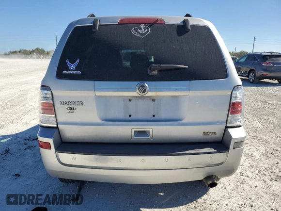 2010 Mercury Mariner with VIN 4M2CN8B7XAKJ17592, listed as a Copart auction lot 84209634 with 180,772 mi miles and Salvage Title. Bid and sale history available at carsss.com. Image 6.