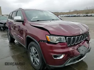 2018 Jeep Grand Cherokee Limited with VIN 1C4RJFBG8JC449444, listed as a Copart auction lot 51706405 with 107,756 mi miles and Salvage Title. Bid and sale history available at DreamBid. Image 14.