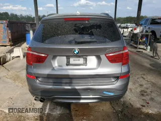 2017 BMW X3 sDrive28i with VIN 5UXWZ7C5XH0V85440, listed as a Copart auction lot 51965705 with 190,742 mi miles and Clean Title. Bid and sale history available at carsss.com. Image 6.