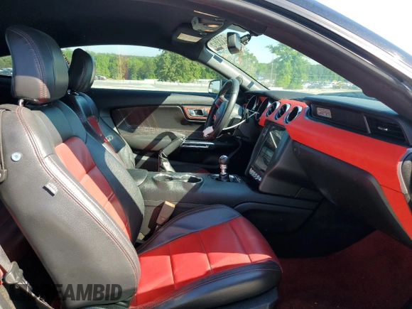 2015 Ford Mustang GT with VIN 1FA6P8CF2F5406500, listed as a Copart auction lot 54383875 with 101,180 mi miles and Salvage title. Bid and sale history available at DreamBid. Image 10.