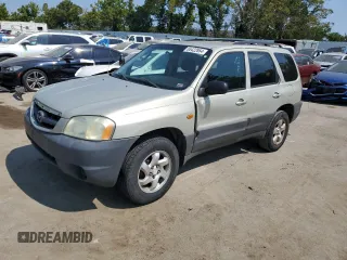 2004 Mazda Tribute DX with VIN 4F2YZ02B74KM13874, listed as a Copart auction lot 65422864 with 288,215 mi miles and Salvage Title. Bid and sale history available at carsss.com. Image 1.