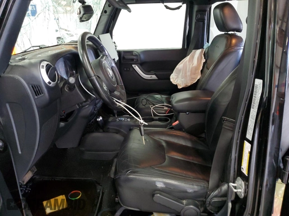 2016 Jeep Wrangler Unlimited Sahara с VIN 1C4HJWEG3GL235476, выставлен на аукционе Copart как лот 63342605 с пробегом 133 785 миль миль и Списание • Salvage title. История ставок и продаж доступна на DreamBid. Изображение 7.