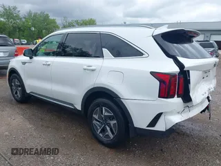 2021 Kia Sorento EX with VIN KNDRH4LG8M5035166, listed as a IAAI auction lot 42300560 with 24,754 mi miles and . Bid and sale history available at DreamBid. Image 3.