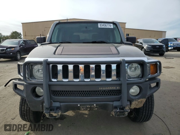 2007 Hummer H3 SUV with VIN 5GTDN13E978230561, listed as a Copart auction lot 83456774 with 203,322 mi miles and Salvage Title. Bid and sale history available at DreamBid. Image 5.