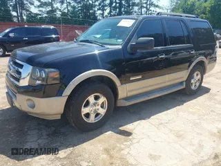 2007 Ford Expedition Eddie Bauer with VIN 1FMFU17567LA72749, listed as a IAAI auction lot 42207632 with 174,226 mi miles and . Bid and sale history available at DreamBid. Image 2.