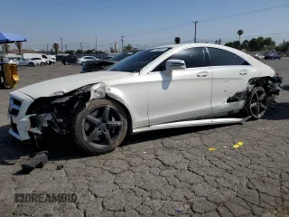 2013 Mercedes-Benz CLS-Class CLS 550 with VIN WDDLJ9BB4DA080535, listed as a Copart auction lot 57893384 with 64,413 mi miles and Salvage Title. Bid and sale history available at carsss.com. Image 1.