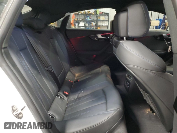 2019 Audi A5 Sportback Prestige with VIN WAUFNCF5XKA032125, listed as a Copart auction lot 55972453 with 55,163 mi miles. Bid and sale history available at carsss.com. Image 10.