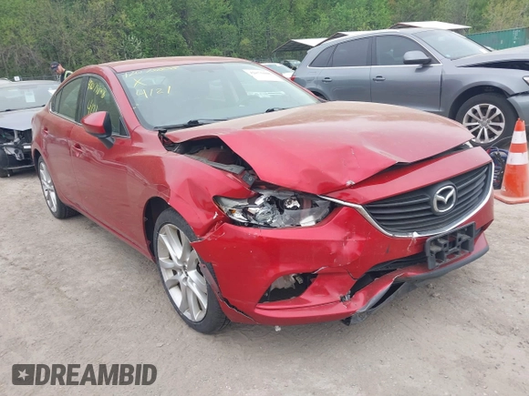 2014 Mazda 6 i Touring with VIN JM1GJ1V63E1156419, listed as a IAAI auction lot 42075808 with 200,811 mi miles. Bid and sale history available at carsss.com. Image 6.