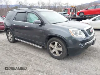 2011 GMC Acadia SLT1 with VIN 1GKKVRED5BJ214252, listed as a IAAI auction lot 41502807 with 181,089 mi miles. Bid and sale history available at carsss.com. Image 1.