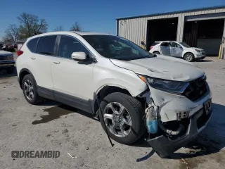 2017 Honda CR-V EX-L with VIN 5J6RW2H83HL013230, listed as a Copart auction lot 50554835 with 124,056 mi miles and Salvage Title. Bid and sale history available at carsss.com. Image 4.