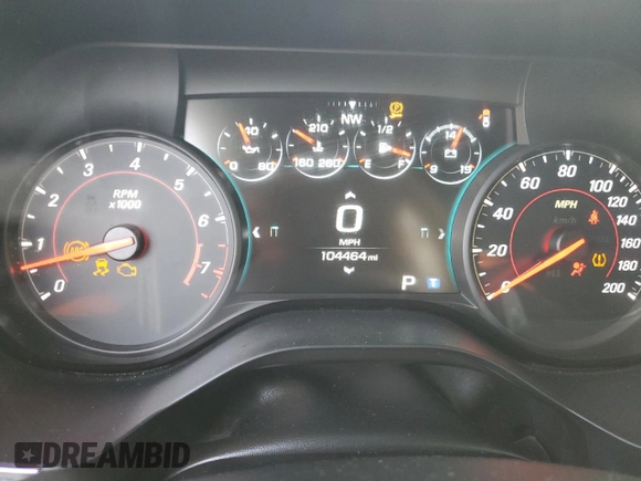 2017 Chevrolet Camaro 2SS with VIN 1G1FH1R74H0122406, listed as a Copart auction lot 87219574 with 104,464 mi miles and Salvage title. Bid and sale history available at DreamBid. Image 9.