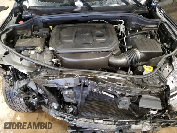 2020 Dodge Durango SXT Plus with VIN 1C4RDJAG8LC411534, listed as a Copart auction lot 44941505 with 56,203 mi miles and Salvage Title. Bid and sale history available at DreamBid. Image 12.