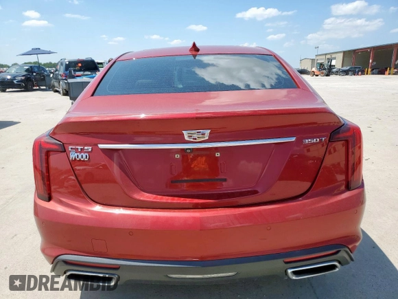 2020 Cadillac CT5 Premium Luxury with VIN 1G6DN5RK3L0139678, listed as a Copart auction lot 58495065 with 76,105 mi miles and Salvage title. Bid and sale history available at DreamBid. Image 6.