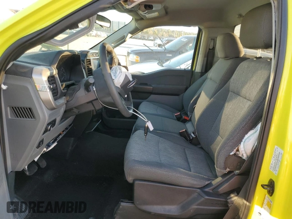 2022 Ford F-150 XL with VIN 1FTMF1CB8NKE01617, listed as a Copart auction lot 46501395 with 40,617 mi miles and Salvage Title. Bid and sale history available at carsss.com. Image 7.