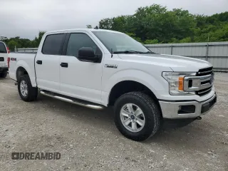 2020 Ford F-150 XL with VIN 1FTEW1E43LKD42136, listed as a Copart auction lot 59444145 with 142,294 mi miles and Salvage title. Bid and sale history available at DreamBid. Image 4.