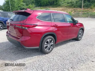 2023 Toyota Highlander L with VIN 5TDKDRAH8PS026410, listed as a IAAI auction lot 42202667 with 20,551 mi miles and . Bid and sale history available at DreamBid. Image 4.