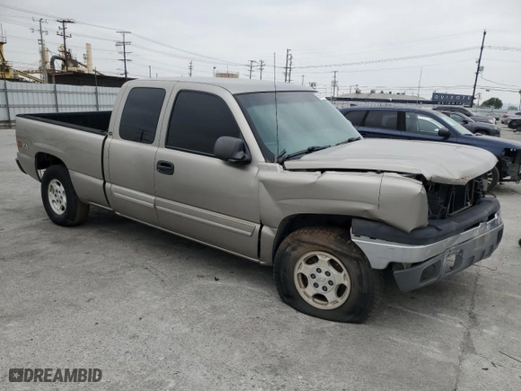 2003 Chevrolet Silverado 1500 LS with VIN 1GCEK19T83Z221767, listed as a Copart auction lot 50983595 with 0 mi miles and Salvage Title. Bid and sale history available at carsss.com. Image 4.