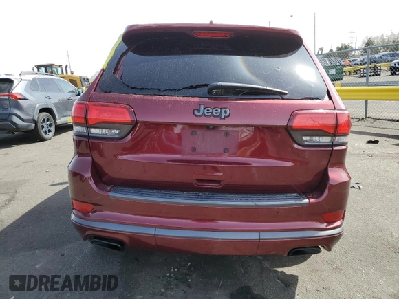 2019 Jeep Grand Cherokee High Altitude with VIN 1C4RJFCG8KC590613, listed as a Copart auction lot 49510195 with 83,880 mi miles and Salvage title. Bid and sale history available at DreamBid. Image 6.