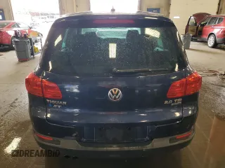 2013 Volkswagen Tiguan SE with VIN WVGBV7AX4DW518545, listed as a Copart auction lot 64585175 with 104,030 mi miles and Salvage title. Bid and sale history available at DreamBid. Image 6.