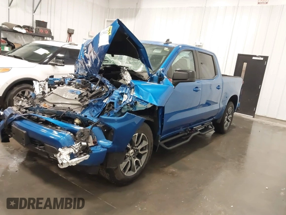 2024 Chevrolet Silverado 1500 RST with VIN 1GCUDEED5RZ130900, listed as a IAAI auction lot 41739322 with Not Provided miles. Bid and sale history available at carsss.com. Image 21.
