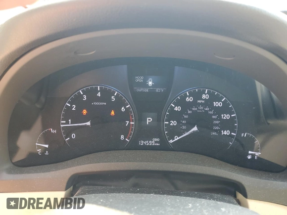 2013 Lexus RX 350 with VIN 2T2ZK1BA5DC126200, listed as a Copart auction lot 54230555 with 134,599 mi miles and Salvage Title. Bid and sale history available at DreamBid. Image 9.