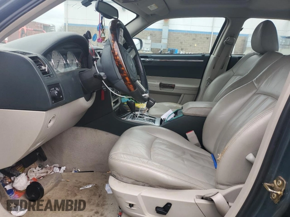 2005 Chrysler 300 with VIN 2C3JA63H35H109694, listed as a Copart auction lot 46893305 with 186,828 mi miles and Salvage Title. Bid and sale history available at carsss.com. Image 7.