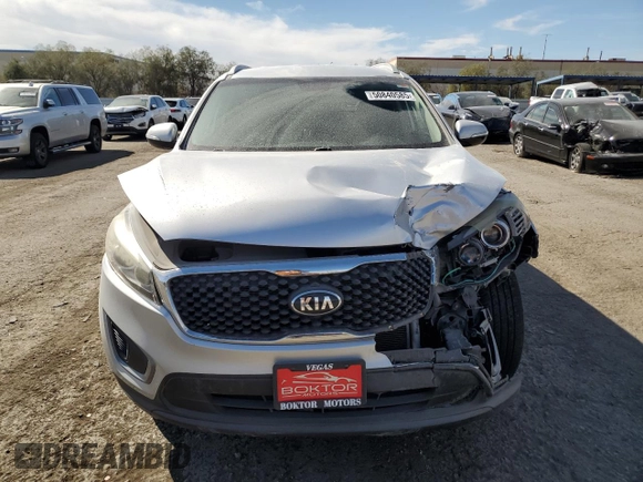 2016 Kia Sorento LX with VIN 5XYPGDA38GG014646, listed as a Copart auction lot 50840585 with 95,922 mi miles and Salvage Title. Bid and sale history available at DreamBid. Image 5.