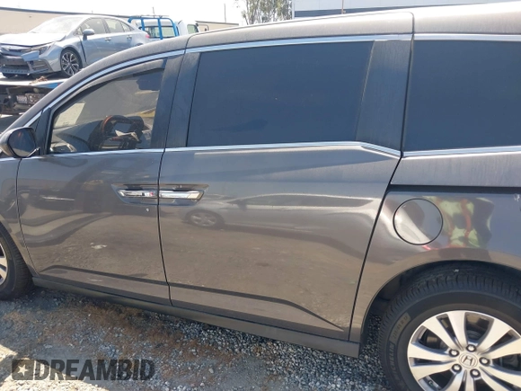 2014 Honda Odyssey EX-L с VIN 5FNRL5H62EB084528, выставлен на аукционе IAAI как лот 42443637 с пробегом 170 765 миль миль и . История ставок и продаж доступна на DreamBid. Изображение 15.