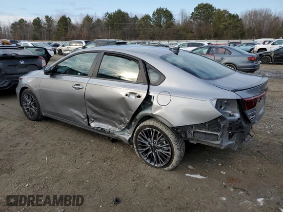 2024 Kia Forte GT-Line with VIN 3KPF54AD4RE701780, listed as a Copart auction lot 42227905 with 326 mi miles and Salvage Title. Bid and sale history available at carsss.com. Image 2.