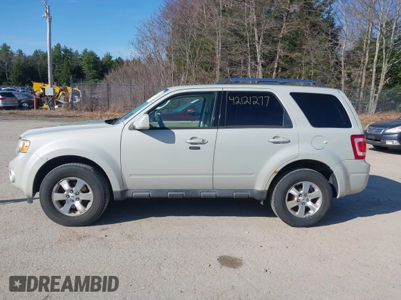 2009 Ford Escape Limited with VIN 1FMCU04GX9KD12252, listed as a IAAI auction lot 42121277 with 189,949 mi miles and . Bid and sale history available at DreamBid. Image 12.