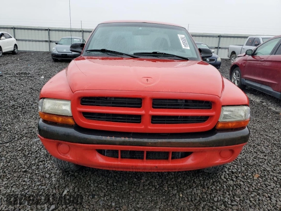 1998 Dodge Dakota SLT with VIN 1B7GG22X1WS598712, listed as a Copart auction lot 76095004 with 196,012 mi miles and Salvage Title. Bid and sale history available at carsss.com. Image 5.