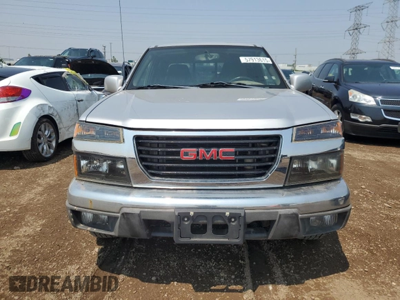 2012 GMC Canyon SLE1 with VIN 1GTD5MFE9C8141393, listed as a Copart auction lot 57913615 with Not provided miles and Clean title. Bid and sale history available at DreamBid. Image 5.