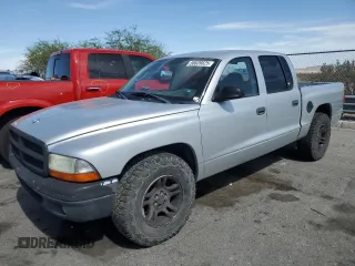 2004 Dodge Dakota SLT z VIN 1D7HL48N04S780843, wystawiony jako Copart lot #58639825 z przebiegiem 166 188 mil mil oraz Czysty tytuł • Clean title. Historia ofert i sprzedaży dostępna na DreamBid. Obrazek 1.