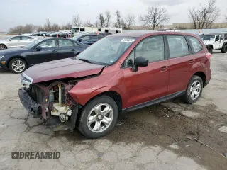 2015 Subaru Forester 2.5i with VIN JF2SJAAC5FG803988, listed as a Copart auction lot 49495075 with 154,119 mi miles and Salvage Title. Bid and sale history available at carsss.com. Image 1.