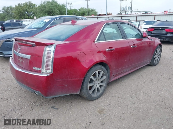 2011 Cadillac CTS with VIN 1G6D25EY3B0133526, listed as a IAAI auction lot 41923952 with 162,785 mi miles and . Bid and sale history available at DreamBid. Image 4.