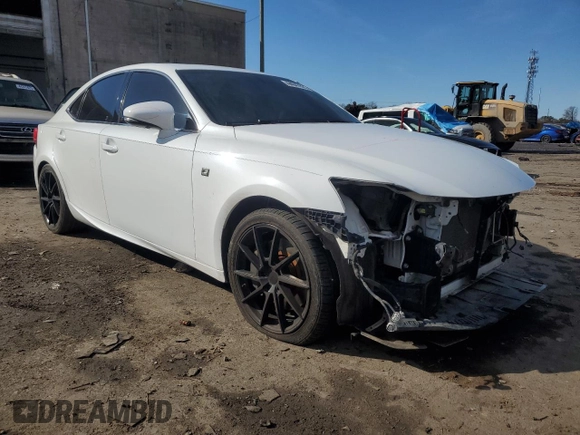 2014 Lexus IS 350 with VIN JTHBE1D29E5004956, listed as a Copart auction lot 44047825 with 147,275 mi miles and Salvage Title. Bid and sale history available at carsss.com. Image 4.