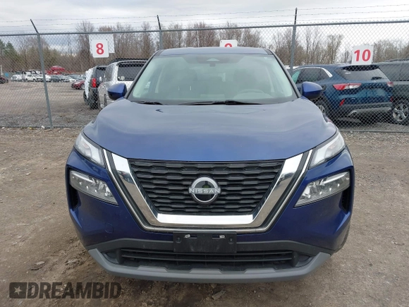 2023 Nissan Rogue SV with VIN JN8BT3BB9PW483547, listed as a IAAI auction lot 42082303 with 51,229 mi miles. Bid and sale history available at carsss.com. Image 12.