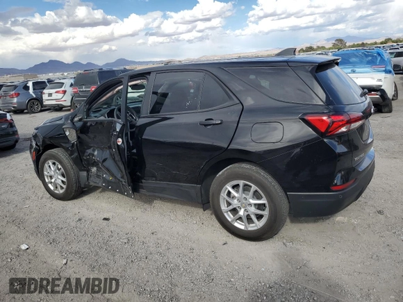 2022 Chevrolet Equinox LS with VIN 2GNAXHEVXN6119294, listed as a Copart auction lot 51956075 with 34,320 mi miles and Salvage title. Bid and sale history available at DreamBid. Image 2.