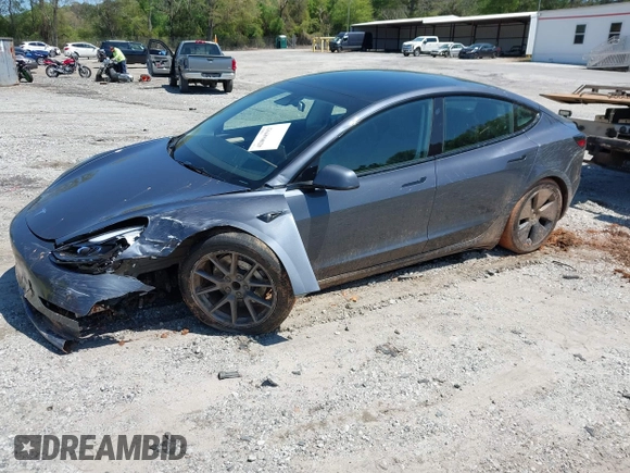 2023 Tesla Model 3 z VIN 5YJ3E1EA0PF655244, wystawiony jako IAAI lot #42004592 z przebiegiem 54 860 mil mil oraz . Historia ofert i sprzedaży dostępna na DreamBid. Obrazek 20.
