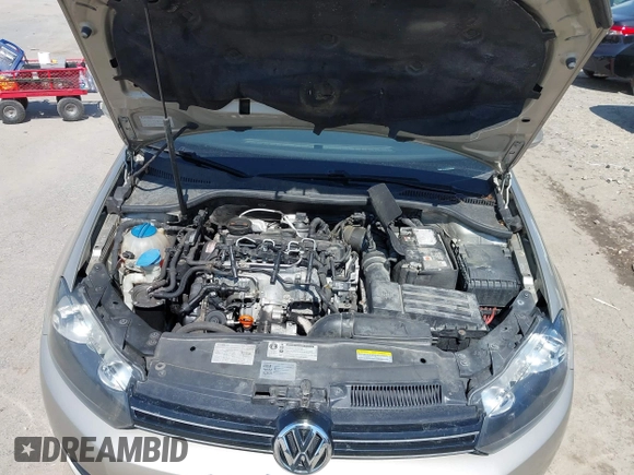 2013 Volkswagen Jetta SportWagen TDI with VIN 3VWML7AJ6DM692578, listed as a IAAI auction lot 41990222 with 83,385 mi miles. Bid and sale history available at carsss.com. Image 10.
