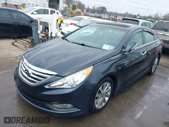 2014 Hyundai Sonata Limited with VIN 5NPEC4ABXEH934116, listed as a IAAI auction lot 41546415 with 105,136 mi miles and . Bid and sale history available at DreamBid. Image 17.
