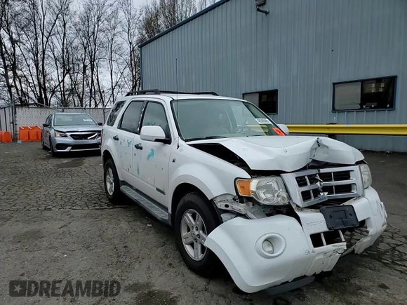 2008 Ford Escape Hybrid with VIN 1FMCU59H48KC33656, listed as a Copart auction lot 48506585 with 166,880 mi miles and Salvage title. Bid and sale history available at DreamBid. Image 11.
